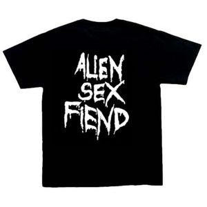 Alien Sex Fiend Dripping Logo T-shirt